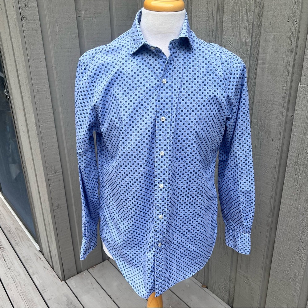 Polo Ralph Lauren Geometric Print Dress Shirt